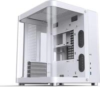Jonsbo TK-1 2.0 Mini-Tower PC-Geh&auml;use wei&szlig; ITX micro-ATX Stahl Glas Gaming (TK-1