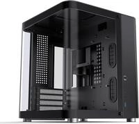 Jonsbo TK-1 2.0 Micro-ATX Mini-Tower Geh&auml;use Schwarz Tempered Glass Gaming (TK-1
