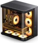 Jonsbo TK-2 2.0 Midi-Tower Tempered Glass - schwarz - Midi/Minitower - ATX (TK-2