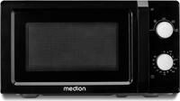 Medion MD 11475 Mikrowelle schwarz/wei&szlig; 20l - 700 Watt Leistung - 20l