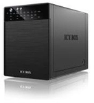 ICY BOX IB-RD3640SU3 4 fach RAID USB3.0 eSATA fuer 4x 8,9cm 3.5 SATA I/II/III HDD