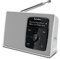 TechniSat DIGITRADIO 2 Tischradio DAB+, UKW DAB+, UKW, Bluetooth&reg; Weckfunktion Wei&szlig;