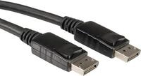 ROLINE - DisplayPort-Kabel - DisplayPort (M) bis DisplayPort (M) - 7.5 m - Schwarz