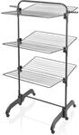 Stehtrockner Comfort Tower 420 Schwarz Leifheit (Comfort Tower 420 Black)