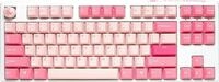 Ducky One 3 TKL Gossamer Pink Tastatur USB US Englisch Pink - Wei&szlig;
