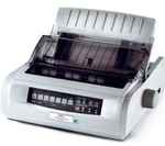 OKI Microline 5590eco - Drucker - s/w - Punktmatrix - A4 - 360 dpi - 24 Pin - bis zu