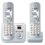 Panasonic KX TG6822 - Schnurlostelefon - Anrufbeantworter mit Rufnummernanzeige -