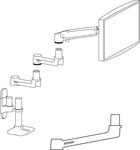 Ergotron LX Extension - Montagekomponente (Abschlusskappe, 22,90cm (9) 