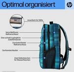 HP Campus XL Rucksack (Tartan Plaid) - 50% post-consumer recycled plastic, LDPE bag