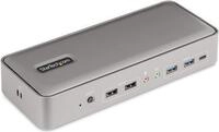 StarTech.com Dual-Laptop USB-C KVM Docking Station, Dual Monitor 4K 60Hz DisplayPort