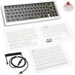 Ducky Outlaw 65 Gaming-Tastatur Barebone - silber ISO - Mechanische Gaming-Tastatur