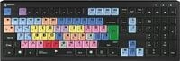 Logickeyboard LKB-MCOM4-A2PC-UK Tastatur Lightning QWERTY Englisch Schwarz