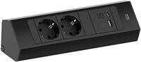 BACHMANN CASIA 2 2xCEE7/3 1xUSB A/C 22W (932.102)