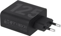 Motorola Wall Charger TurboPower 125W GaN USB-A w/ 1m USB-C, Black (SJMC1252)