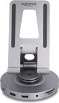 Delock - Dockingstation + Tablet-St&auml;nder - f&uuml;r Tablet, Laptop - USB-C / Thunderbolt