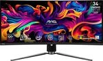 MSI MAG 341CQPDE QD-OLED, Gaming-Monitor - 86.8 cm (34.2 ), schwarz, UWQHD, QD-OLED,