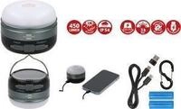 Brennenstuhl Akku Solar LED Outdoor Leuchte OLI 400 AS (Campinglampe IP54 mit 450lm,
