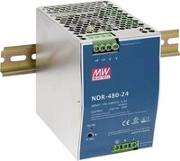 MEAN WELL NDR-480-24 Netzteil & Spannungsumwandler (NDR-480-24)