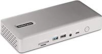 StarTech.com Thunderbolt 4 Multi-Display Docking Station, Quad/Triple/Dual Monitor