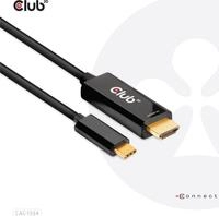 Club 3D - Adapterkabel - HDMI m&auml;nnlich bis USB-C m&auml;nnlich - 1.8 m - aktiv,