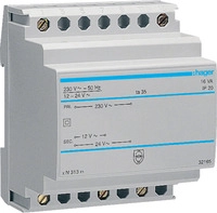 Sicherheitstrafo 12V/1.33Ao.24V/0.67A ST313 (ST313)