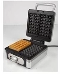 Domo Waffelautomat belgische Waffeln DO 9047 WSchnelles Backen durch starke 1400