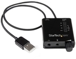 StarTech.com USB Audio Adapter - Externe USB Soundkarte mit SPDIF Digital Audio -