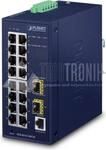 PLANET IGS-4215-16T2S - Switch - managed - 16 x 10/100/1000 + 2 x Gigabit SFP - an