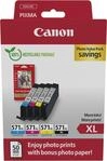 Canon CLI-571 XL C/M/Y/BK Photo Value Pack - 4er-Pack - 11 ml - Hohe Ergiebigkeit -