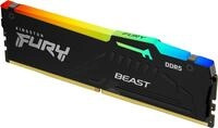 Kingston FURY Beast RGB - DDR5 - Modul - 32GB - DIMM 288-PIN - 6000 MHz / PC5-48000 -