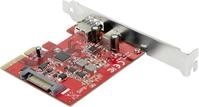 StarTech.com 2-Port 10Gbps USB-A & USB-C PCIe Card Adapter - USB 3.1 Gen 2 PCI