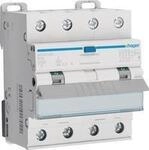 Hager Fehlerstrom-Leitungsschutzschalter 4P10kA B-16A 300mA A Typ AFX416D -