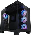 LC-Power 809B - Midi Tower - PC - Schwarz - ATX - EATX - micro ATX - Mini-ITX -