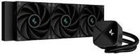 Deepcool LS720S Zero Dark 360mm all black Water Cooler 3x FC120 120mm PWM High