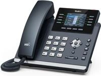 Yealink SIP-T44U - VoIP-Telefon mit Rufnummernanzeige - f&uuml;nfwegig Anruffunktion -