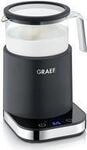Graef MS902 Glas-Milchaufsch&auml;umer schwarz matt 500W Induktion 6 Programme (MS902)