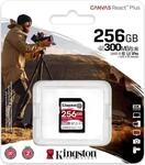 Kingston Canvas React Plus - Flash-Speicherkarte - 256GB - Video Class V90 / UHS-II