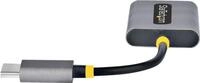 StarTech.com USB-C Headphone Splitter, USB Type C Dual Headset Adapter w/Microphone