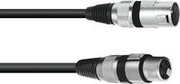 Omnitronic 3022058N XLR Verbindungskabel [1x XLR-Stecker 3 polig - 1x XLR-Buchse 3