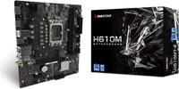 Biostar H610MT-E - Intel - LGA 1700 - Intel&reg; Celeron&reg; - Intel Core i3 12th Gen -