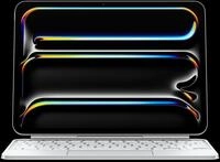 Apple Magic Keyboard for iPad Pro 11-inch (M4) - German - White (MWR03D/A)