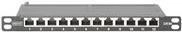 DIGITUS DN-91612S-SL-EA - Patch Panel - geeignet f&uuml;r Wandmontage, Rack montierbar -