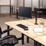 Fellowes Reflex Single Monitor Arm - Befestigungskit - einstellbarer Arm - f&uuml;r
