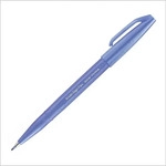 Pentel SES15C-V2X, Pentel PentelArts Faserschreiber Brush Sign Pen SES15, blauviolett