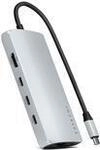 Satechi USB-C Multiport Adapter 8K with Ethernet V3 silver (ST-P8KES)