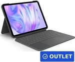 Logitech Combo Touch - Tastatur und Folioh&uuml;lle - mit Trackpad - hinterleuchtet -