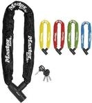 MASTER LOCK Kette aus gehrtetem Stahl (90 cm lang x 8 mm Durchmesser) mit einem
