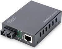 DIGITUS Professional DN-82150 - Medienkonverter - GigE - 10Base-T, 1000Base-SX,