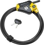 MASTER LOCK Python Verstellbares Verschlusskabel - Lnge: 4,50 m - Durchmesser: 10 mm,