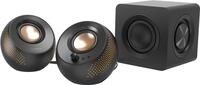 Creative Pebble X Plus - Lautsprechersystem - f&uuml;r PC - 2,1-Kanal - kabellos -